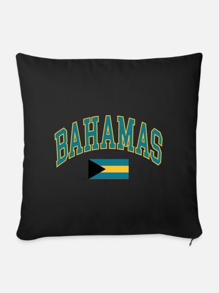 Bahamas - Sofakissenbezug 45 x 45 cm - Schwarz