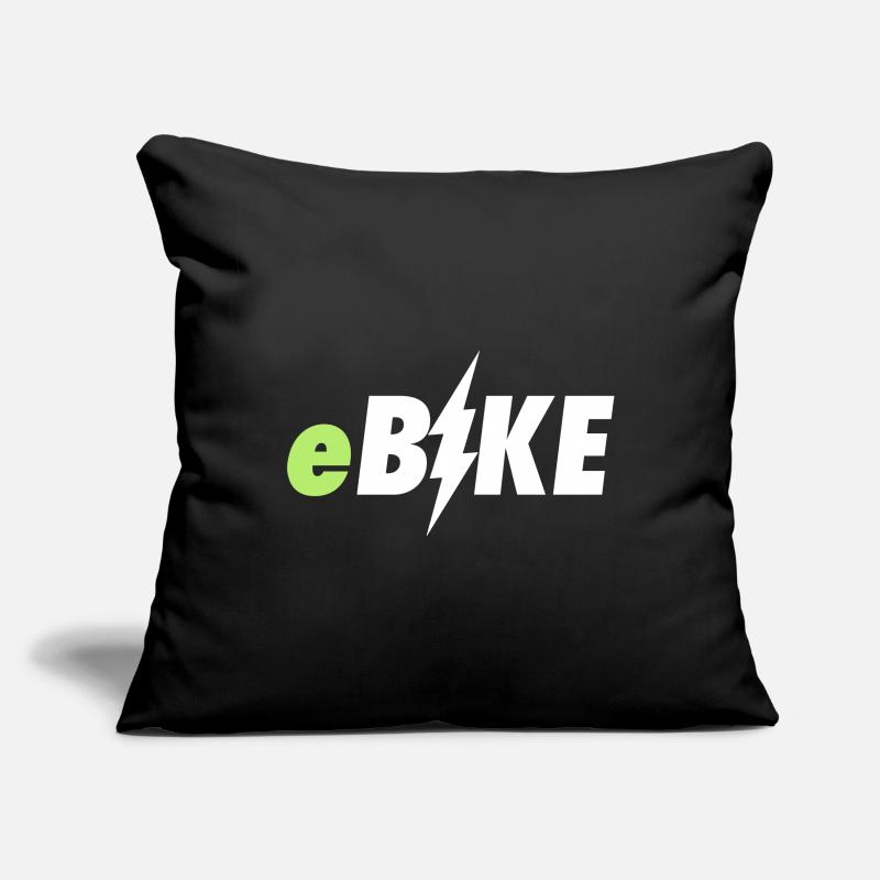 vélo e Housse de coussin décorative 45 x 45 cm