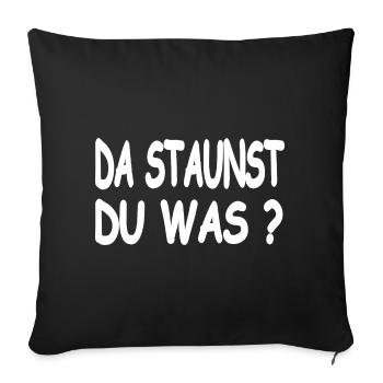 Voiture - Housse de coussin décorative 45 x 45 cm - noir - Devant