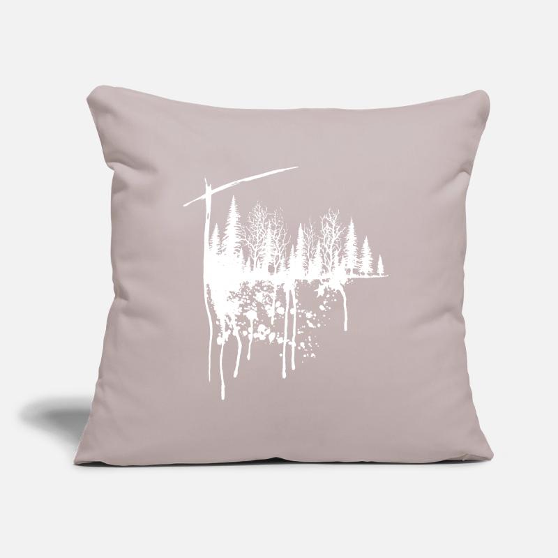 Forests, trees, nature Sofa pillowcase 17,3'' x 17,3'' (45 x 45 cm)