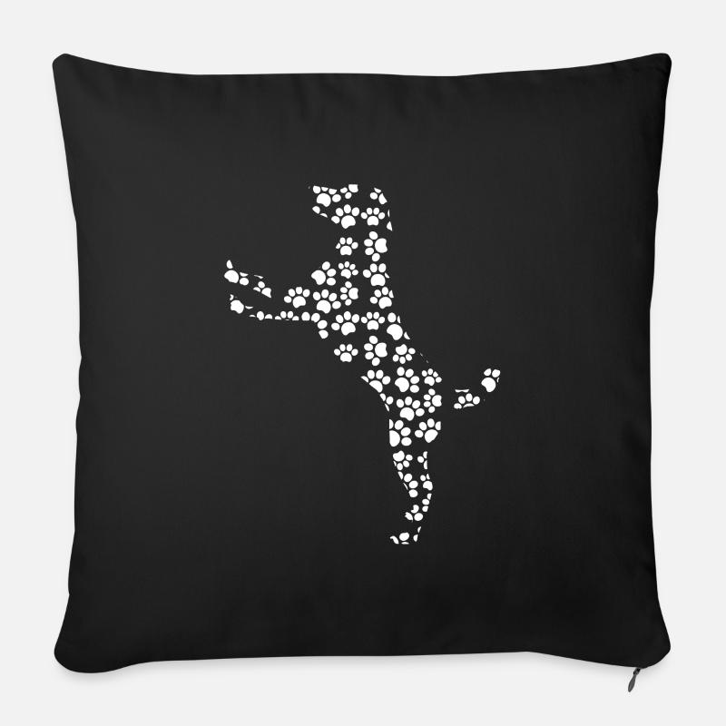 Labrador - Sofakissenbezug 45 x 45 cm - Schwarz