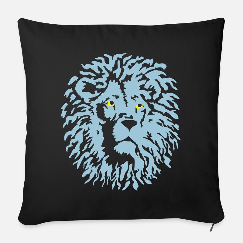 loewe raubtier - Sofakissenbezug 45 x 45 cm - Schwarz