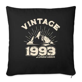 BC 1993 Vintage Limited Edition - Sofakissenbezug 45 x 45 cm - Schwarz - Vorne