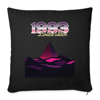 SW 1993 Pyramide Limited Edition - Sofakissenbezug 45 x 45 cm - Schwarz - Vorne