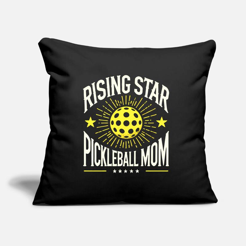 Pickleball Mama eines aufstrebenden Stars Sofakissenbezug 45 x 45 cm