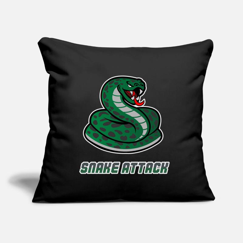 Snake Workout Sofa pillowcase 17,3'' x 17,3'' (45 x 45 cm)