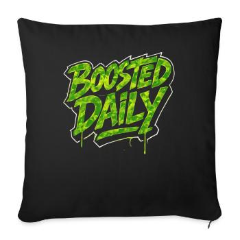 Mode de vie quotidien Boosted Car Lifestyle Tuner - Housse de coussin décorative 45 x 45 cm - noir - Devant