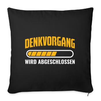 Informatik Informatiker Programmierer - Sofakissenbezug 45 x 45 cm - Schwarz - Vorne