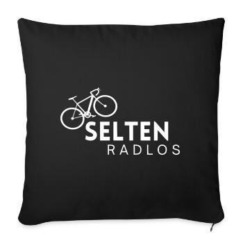 Selten Radlos - Sofakissenbezug 45 x 45 cm - Schwarz - Vorne