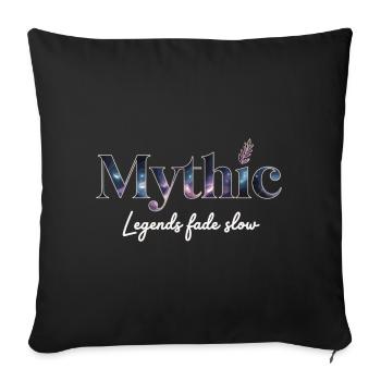 Mythic Constellation Design on Clothing - Sofa pillowcase 17,3'' x 17,3'' (45 x 45 cm) - black - Front