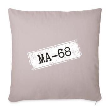 Mannheim 68 - Sofa pillowcase 17,3'' x 17,3'' (45 x 45 cm) - light taupe - Front