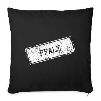Fascination Palatinate Wine Country Design - Sofa pillowcase 17,3'' x 17,3'' (45 x 45 cm) - black - Front