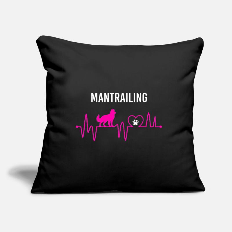 Mantrailing Heartbeat Mantrailing Passion Housse de coussin décorative 45 x 45 cm