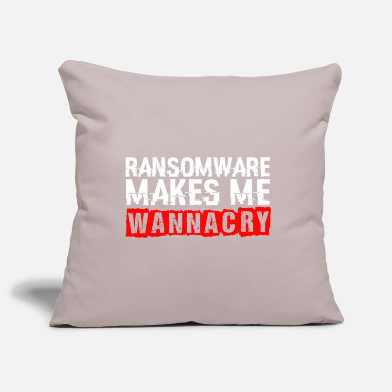 Ransomware lässt mich weinen Hacker Code Hacker Sofakissenbezug 45 x 45 cm