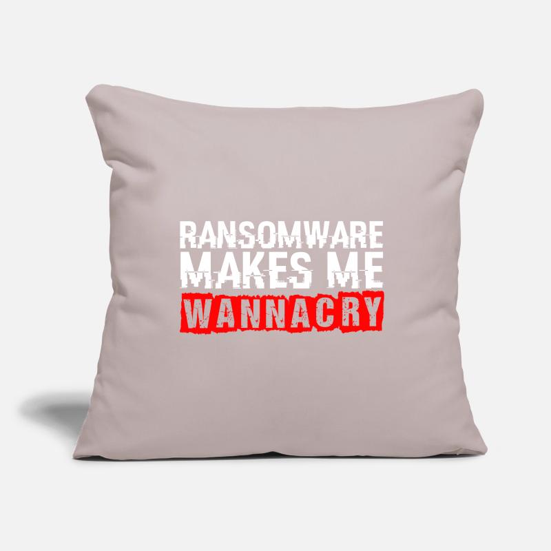 Ransomware lässt mich weinen Hacker Code Hacker Sofakissenbezug 45 x 45 cm