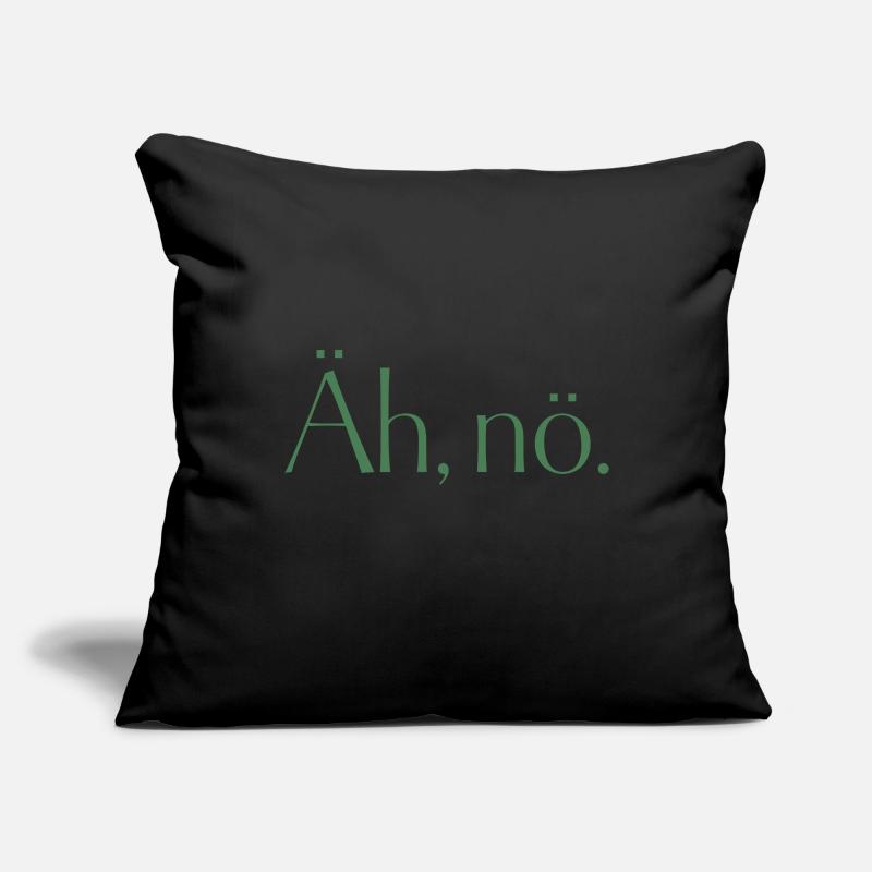 Euh, non. Euh non. Tout simplement non. Rien. Non. Housse de coussin décorative 45 x 45 cm
