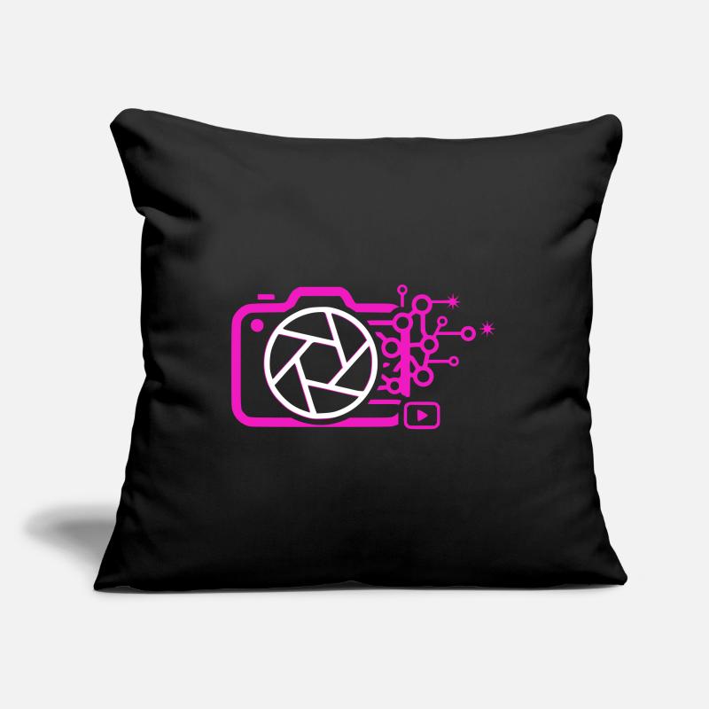 Digital Camera AI Art Tech Vector Sofa pillowcase 17,3'' x 17,3'' (45 x 45 cm)