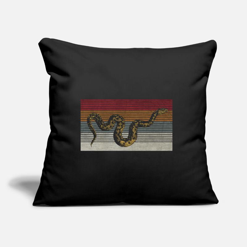 serpent Housse de coussin décorative 45 x 45 cm