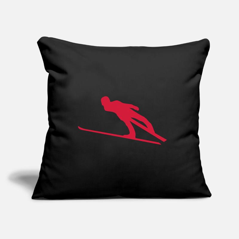 ski Sofa pillowcase 17,3'' x 17,3'' (45 x 45 cm)