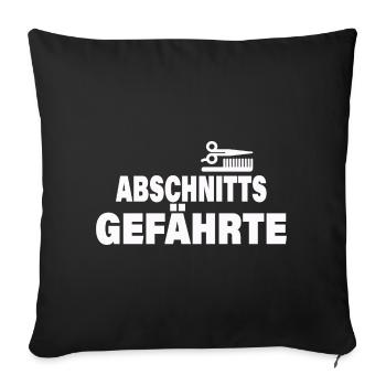SECTION COMPANION - Sofa pillowcase 17,3'' x 17,3'' (45 x 45 cm) - black - Front