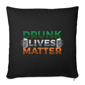 Pub Trinker Tourismus Insel - Sofakissenbezug 45 x 45 cm - Schwarz - Vorne