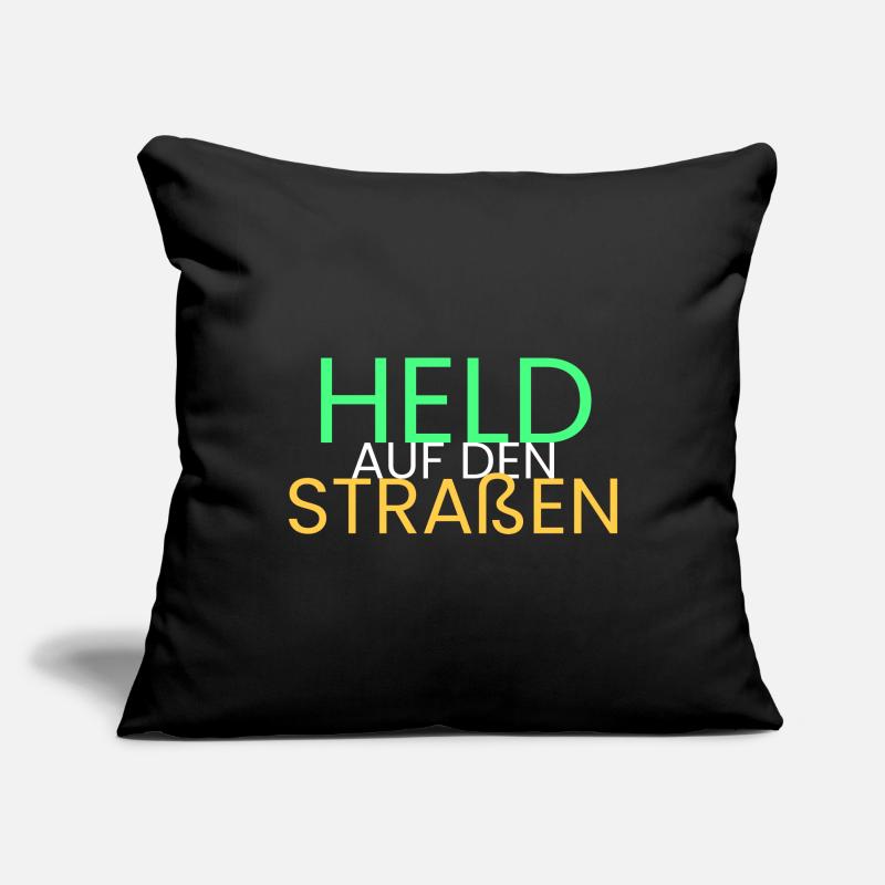 Held auf den Straßen Sofakissenbezug 45 x 45 cm