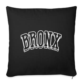 Bronx Shirt - Sofa pillowcase 17,3'' x 17,3'' (45 x 45 cm) - black - Front