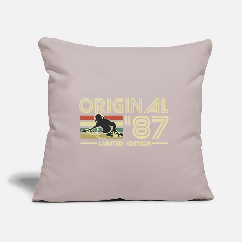 1987 Housse de coussin décorative 45 x 45 cm