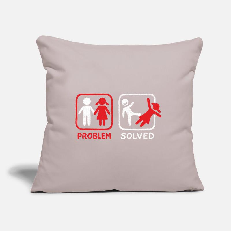 Problem Solved Sofa pillowcase 17,3'' x 17,3'' (45 x 45 cm)