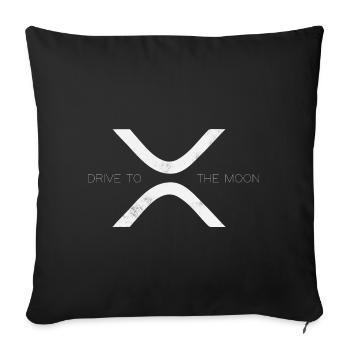 New Ripple White 2019 - Housse de coussin décorative 45 x 45 cm - noir - Devant