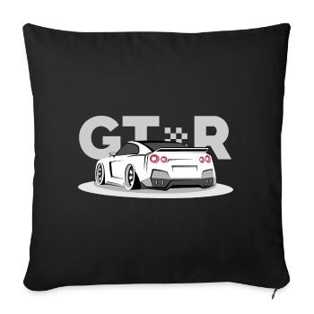GTR Racing Car Cars Classic - Housse de coussin décorative 45 x 45 cm - noir - Devant