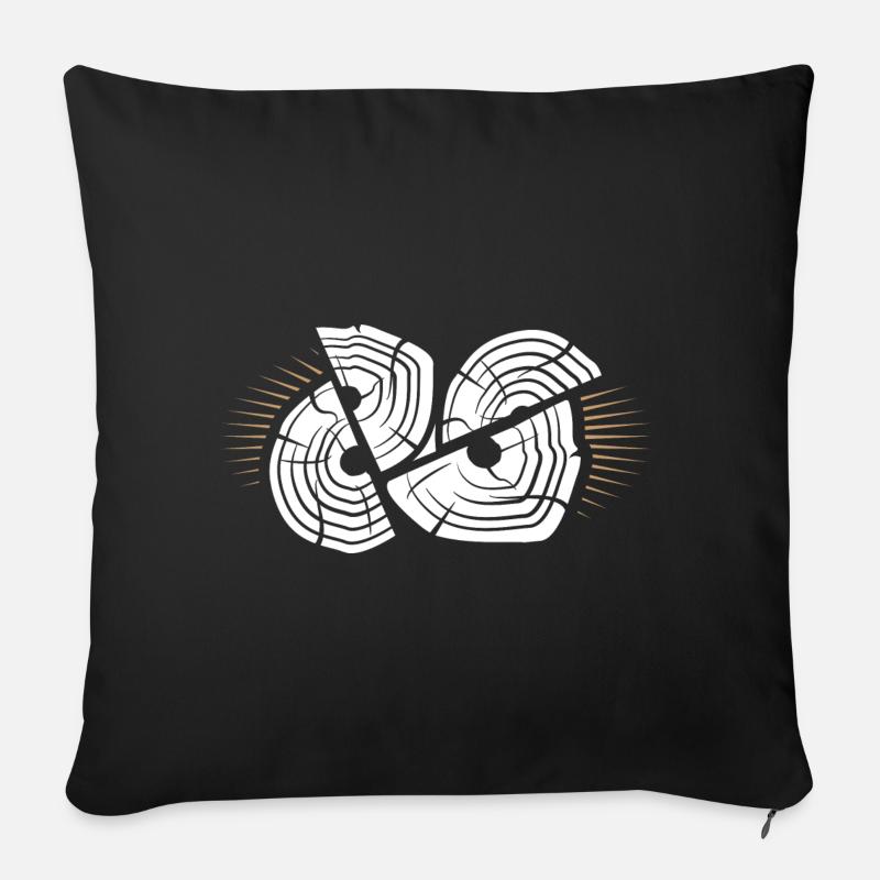 Handwerker - Sofakissenbezug 45 x 45 cm - Schwarz