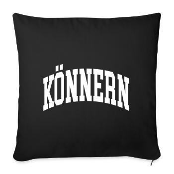 Experts - Sofa pillowcase 17,3'' x 17,3'' (45 x 45 cm) - black - Front
