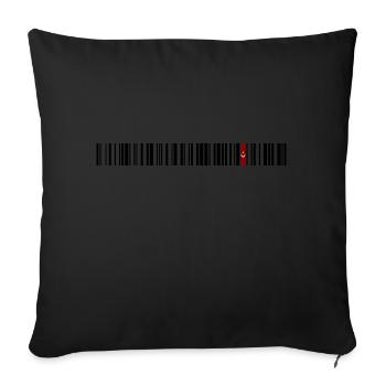 Istanbul - Sofa pillowcase 17,3'' x 17,3'' (45 x 45 cm) - black - Front