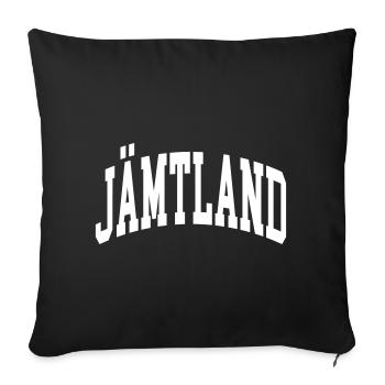 Jämtland - Sofa pillowcase 17,3'' x 17,3'' (45 x 45 cm) - black - Front