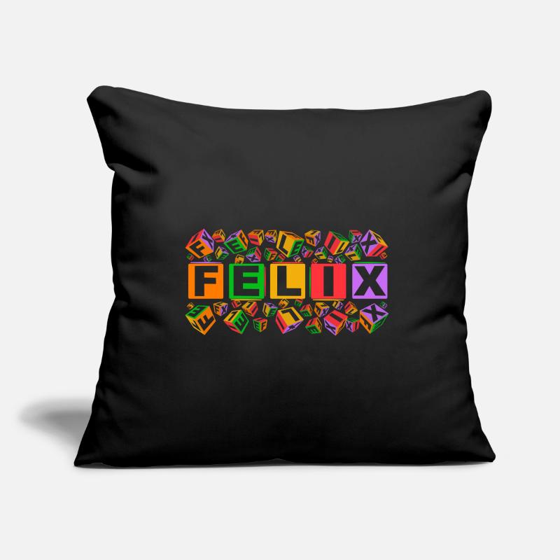 FELIX colourful cubes Sofakissenbezug 45 x 45 cm