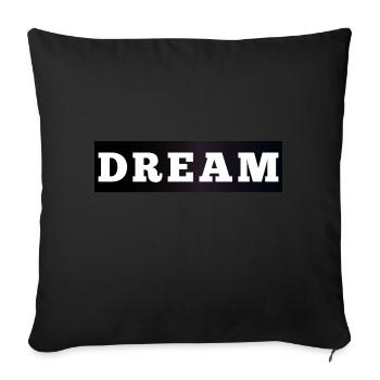 DREAM 5 - Housse de coussin décorative 45 x 45 cm - noir - Devant