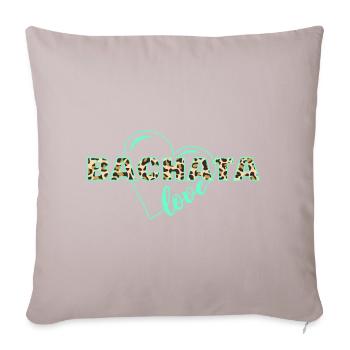 Bachata Love Animal Print - Sofa pillowcase 17,3'' x 17,3'' (45 x 45 cm) - light taupe - Front