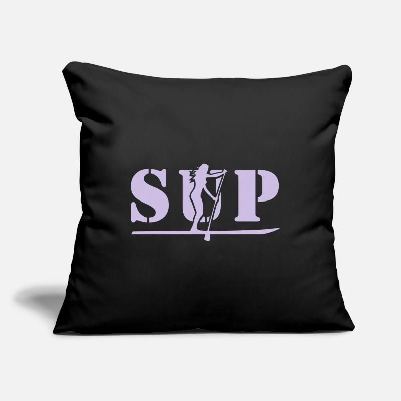 fille sup Housse de coussin décorative 45 x 45 cm