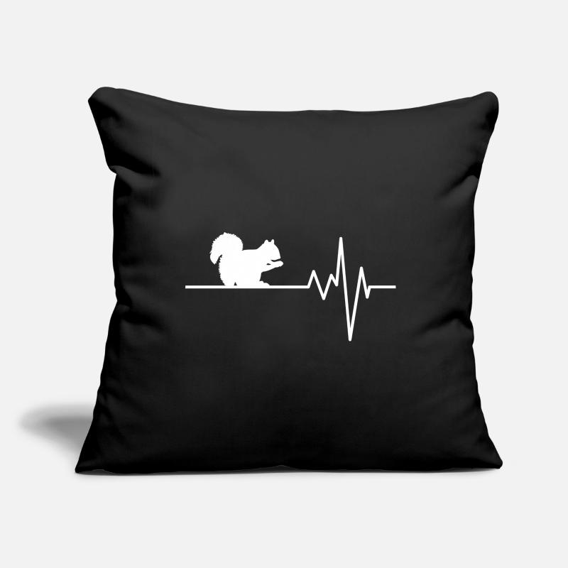 Écureuils Housse de coussin décorative 45 x 45 cm