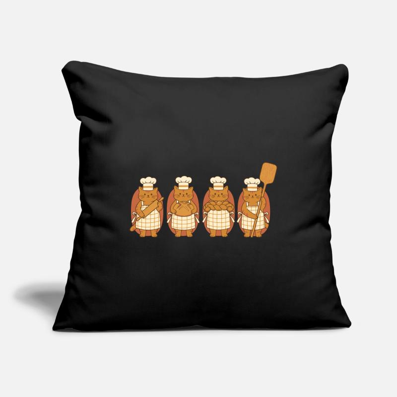 Sourdough Bread Baking Baker Bread Making Sofa pillowcase 17,3'' x 17,3'' (45 x 45 cm)