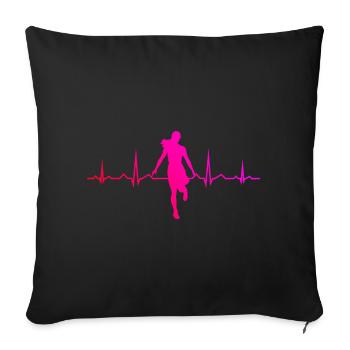 Shuffle Boy Ladies Dance Melbourne Shuffle - Housse de coussin décorative 45 x 45 cm - noir - Devant