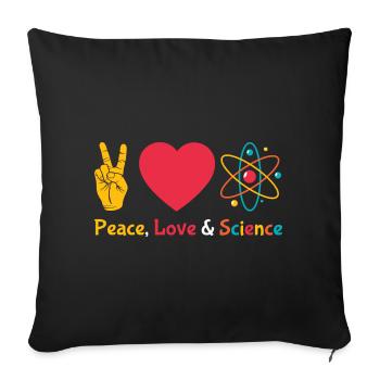 T-shirt Smart Mathematics de l’Université des Sciences - Housse de coussin décorative 45 x 45 cm - noir - Devant