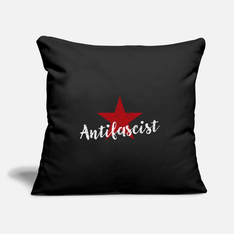 Antifascist Red Star Sofa pillowcase 17,3'' x 17,3'' (45 x 45 cm)