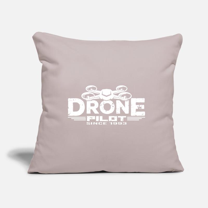 Drone Drones Drone Flight Drone Pilot 1993 Sofa pillowcase 17,3'' x 17,3'' (45 x 45 cm)