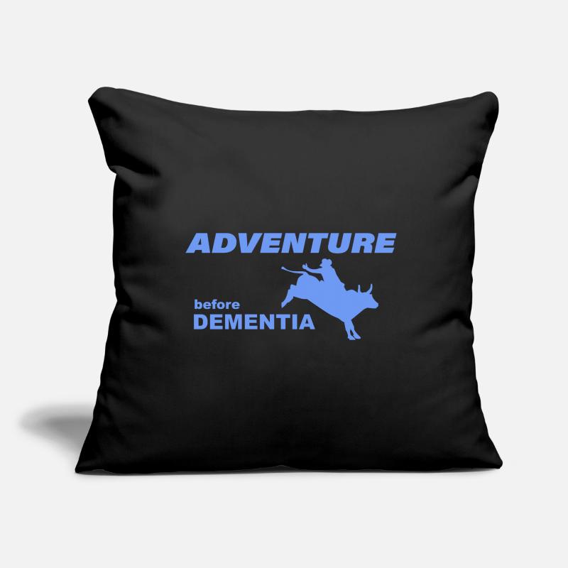 AVENTURE DE RODEO Housse de coussin décorative 45 x 45 cm
