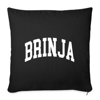 Anne - Sofa pillowcase 17,3'' x 17,3'' (45 x 45 cm) - black - Front