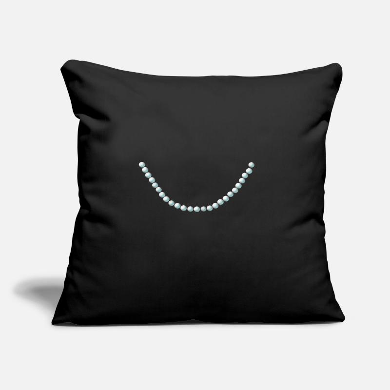 collier de perles Housse de coussin décorative 45 x 45 cm