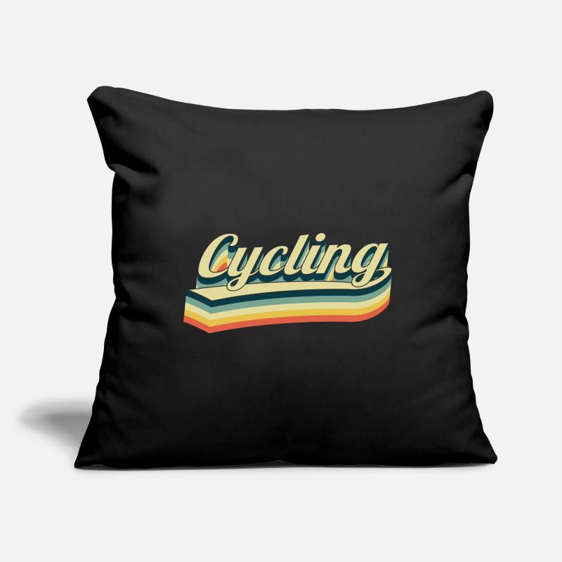 Cycling - Bicycle Sofa pillowcase 17,3'' x 17,3'' (45 x 45 cm)