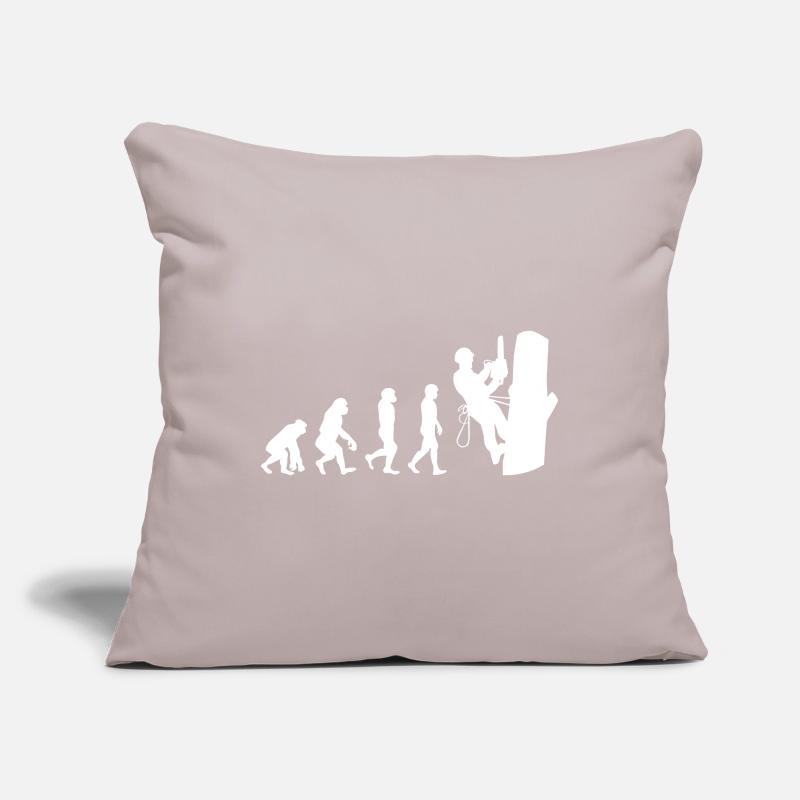 Baumpfleger Baumkletterer Kletter trimmer Evolution Sofakissenbezug 45 x 45 cm